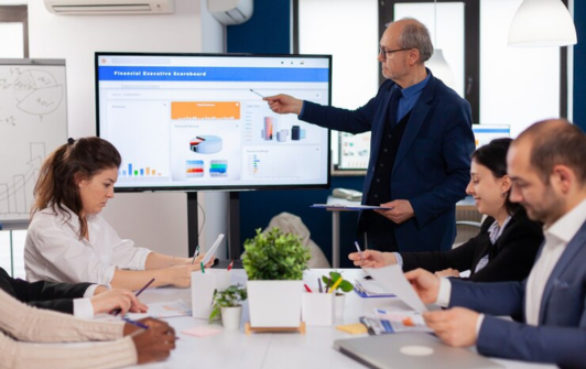 laptop showing Autodesk development solutions