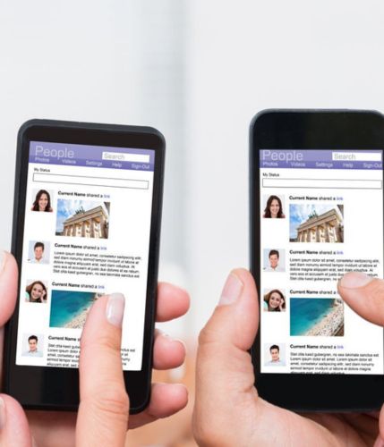App showing Political Campaing Software Platform.