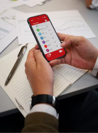 Mobile phones displaying ticket purchased ticket and seat selection feature from event ticketing software developed by RBCH.