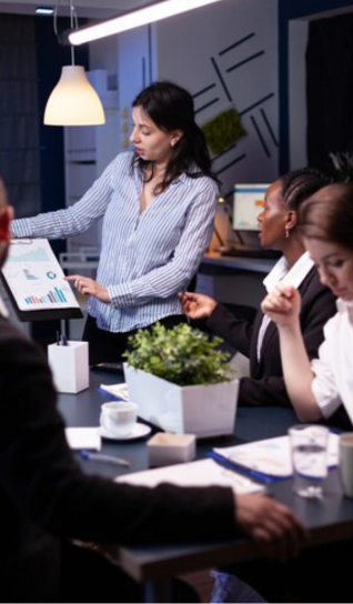 field services management app development output on a mobile device