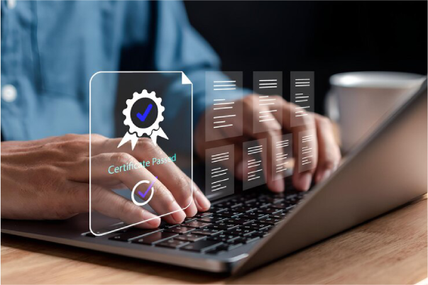 laptop showing Autodesk development solutions